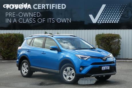 Blue 2018 Toyota RAV4 Wagon Gx (4X4)