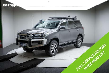 Grey 2015 Toyota Fortuner Wagon Crusade