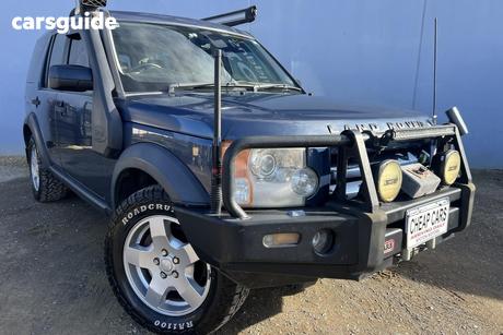 Blue 2005 Land Rover Discovery 3 Wagon Se