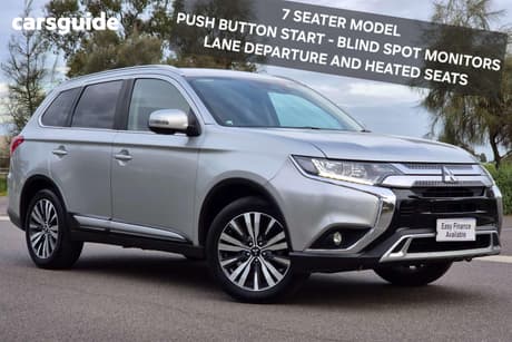 Silver 2020 Mitsubishi Outlander Wagon Ls 7 Seat (2Wd)