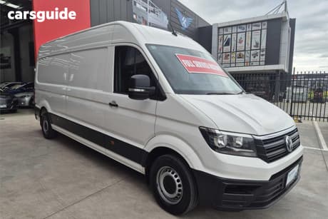 White 2018 Volkswagen Crafter Van 35 Tdi 340 Runner Lwb