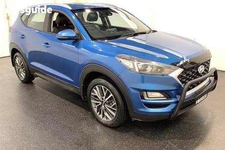Blue 2019 Hyundai Tucson Wagon Active X (2Wd) Black Int