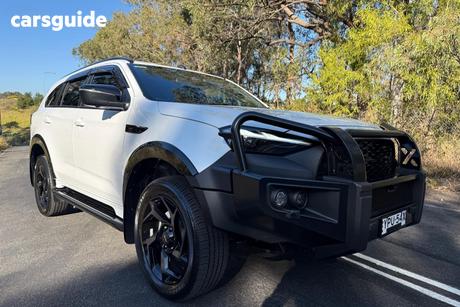 White 2025 Isuzu MU-X Wagon X-Terrain (4X4)