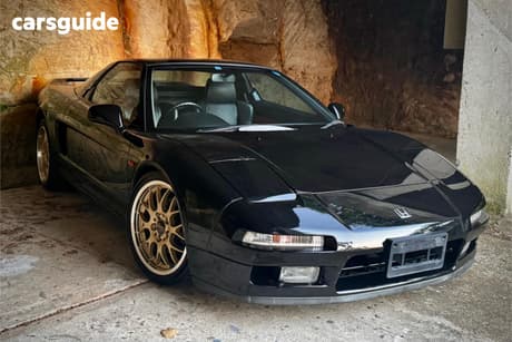 Black 1991 Honda NSX Coupe