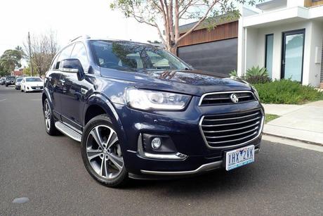 Blue 2016 Holden Captiva Wagon 7 Ltz (Awd)