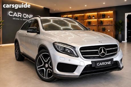 Silver 2015 Mercedes-Benz GLA250 Wagon 4Matic