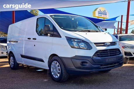 White 2017 Ford Transit Custom Van 340L (Lwb)