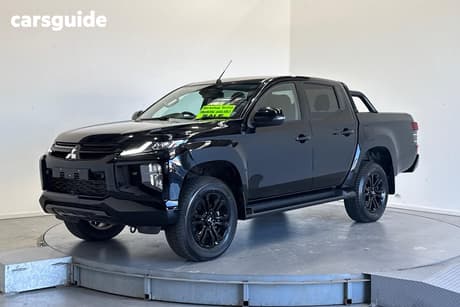 Black 2023 Mitsubishi Triton Double Cab Pick Up Gsr (4X4)
