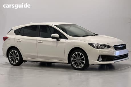 White 2022 Subaru Impreza Hatchback 2.0I-L (Awd)