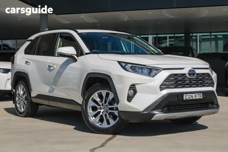 White 2020 Toyota RAV4 Wagon Cruiser (2Wd)