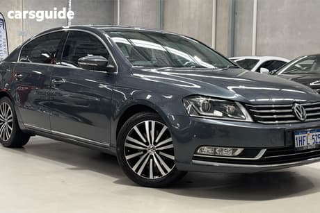 Grey 2015 Volkswagen Passat Sedan 130 Tdi Highline