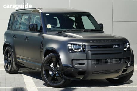 Black 2026 Land Rover Defender Wagon 110 D350 X-Dynamic Hse (257Kw)