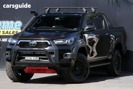 Black 2021 Toyota Hilux Ute Tray ROGUE