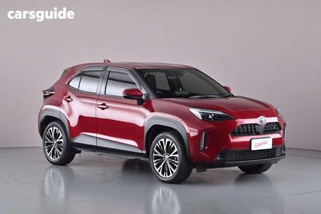 Red 2022 Toyota Yaris Cross Wagon Urban Hybrid