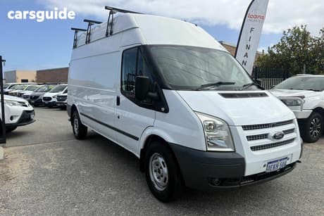 White 2013 Ford Transit Van High (Lwb)