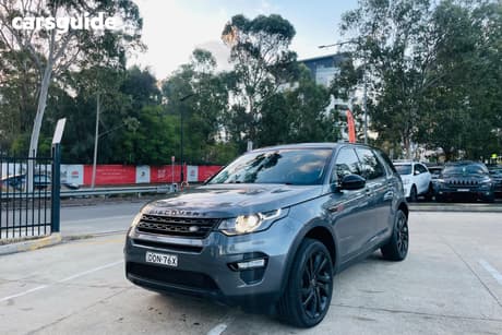 Grey 2016 Land Rover Discovery Sport Wagon Td4 Hse