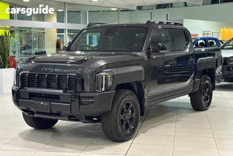 Grey 2025 Kia Tasman Double Cab Pick Up X-Pro (4X4) (Std) Black Fender