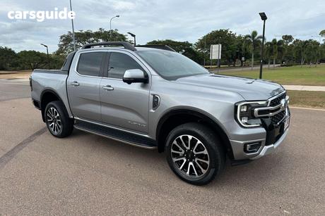 Silver 2024 Ford Ranger Double Cab Pick Up Platinum 3.0 (4X4)