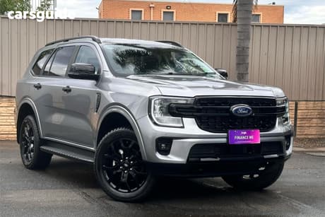 Silver 2025 Ford Everest Wagon Sport (4Wd)