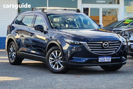 Blue 2018 Mazda CX-9 Wagon Touring (Fwd) (5Yr)