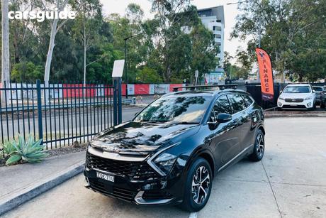 Black 2022 Kia Sportage Wagon Sx (Awd)