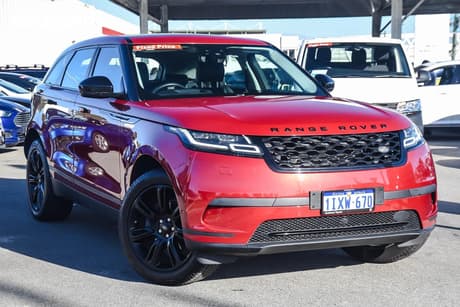 Red 2017 Land Rover Range Rover Velar Wagon D240 Se