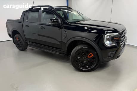 Black 2026 Ford Ranger Double Cab Pick Up Wildtrak 3.0 (4X4)