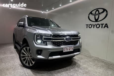 Silver 2025 Ford Everest Wagon Platinum (4Wd)