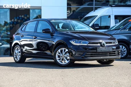 Black 2026 Volkswagen Polo Hatchback Style