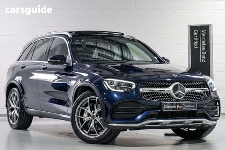 Blue 2020 Mercedes-Benz GLC200 Wagon 200