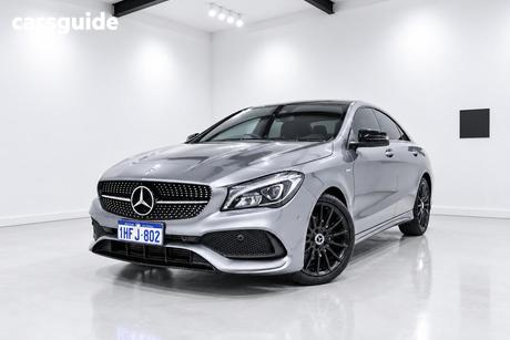 Grey 2018 Mercedes-Benz CLA200 Coupe 200