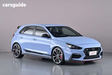 Blue 2018 Hyundai I30 Hatchback N Performance Lux