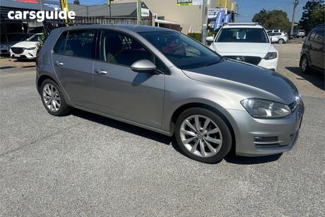 Silver 2014 Volkswagen Golf Hatchback 110 Tdi Highline