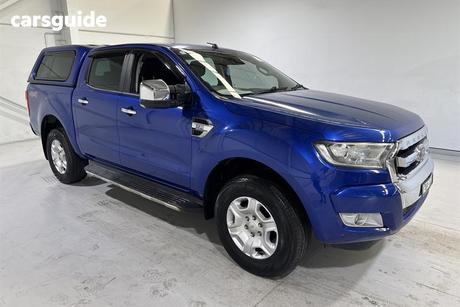 Blue 2015 Ford Ranger Dual Cab Utility Xlt 3.2 (4X4)