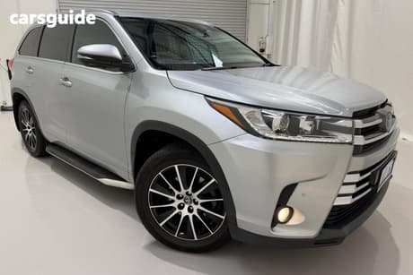 Silver 2018 Toyota Kluger Wagon Grande (4X4)