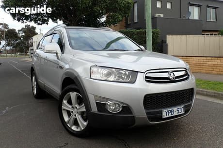 Silver 2011 Holden Captiva Wagon 7 Lx (4X4)