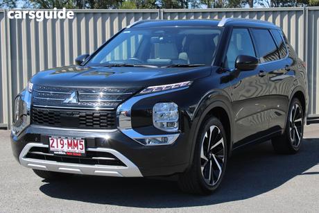 Black 2024 Mitsubishi Outlander Wagon Exceed 7 Seat (Awd)