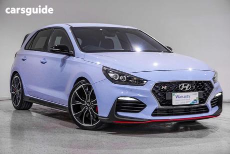 Blue 2018 Hyundai I30 Hatchback N Performance