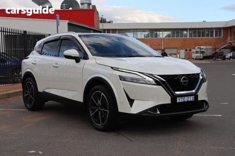White 2022 Nissan Qashqai Wagon Ti