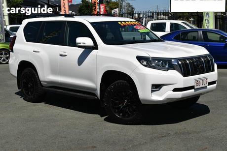 White 2020 Toyota Landcruiser Prado Wagon Gxl