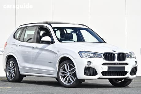 White 2017 BMW X3 Wagon Xdrive 20D