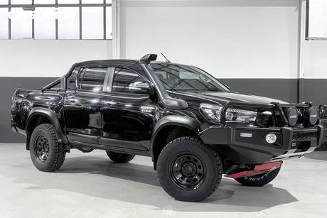 Black 2017 Toyota Hilux Dual Cab Utility Sr5 (4X4)