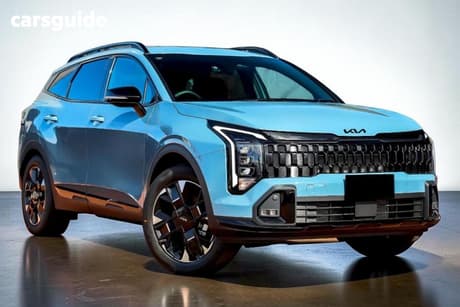 Blue 2026 Kia Sportage Wagon Sx+ (Awd)