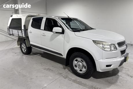 White 2016 Holden Colorado Crew Cab Pickup Ls (4X4)