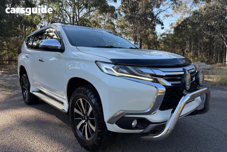 White 2018 Mitsubishi Pajero Sport Wagon Gls (4X4) 5 Seat