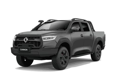 Grey 2026 GWM Cannon Dual Cab Utility Xsr (4X4)