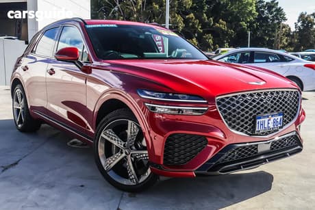Red 2021 Genesis GV70 Wagon 2.5T Awd