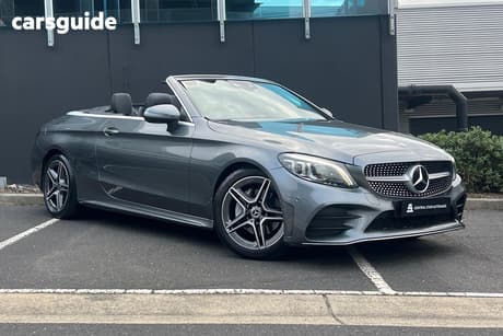 Grey 2019 Mercedes-Benz C200 Cabriolet