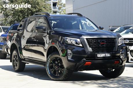Black 2023 Nissan Navara Dual Cab Pick-up Pro-4X (4X4)