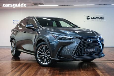 Grey 2025 Lexus NX350H Wagon Sports Luxury Hybrid 2Wd